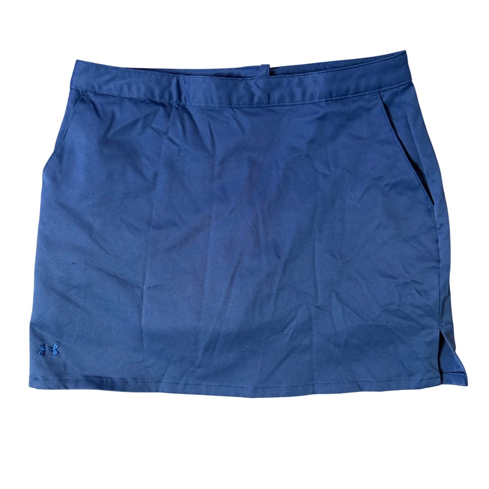 Armour Blue Golf Skort Womens 6 Performance Active Tennis Skirt Preppy Active